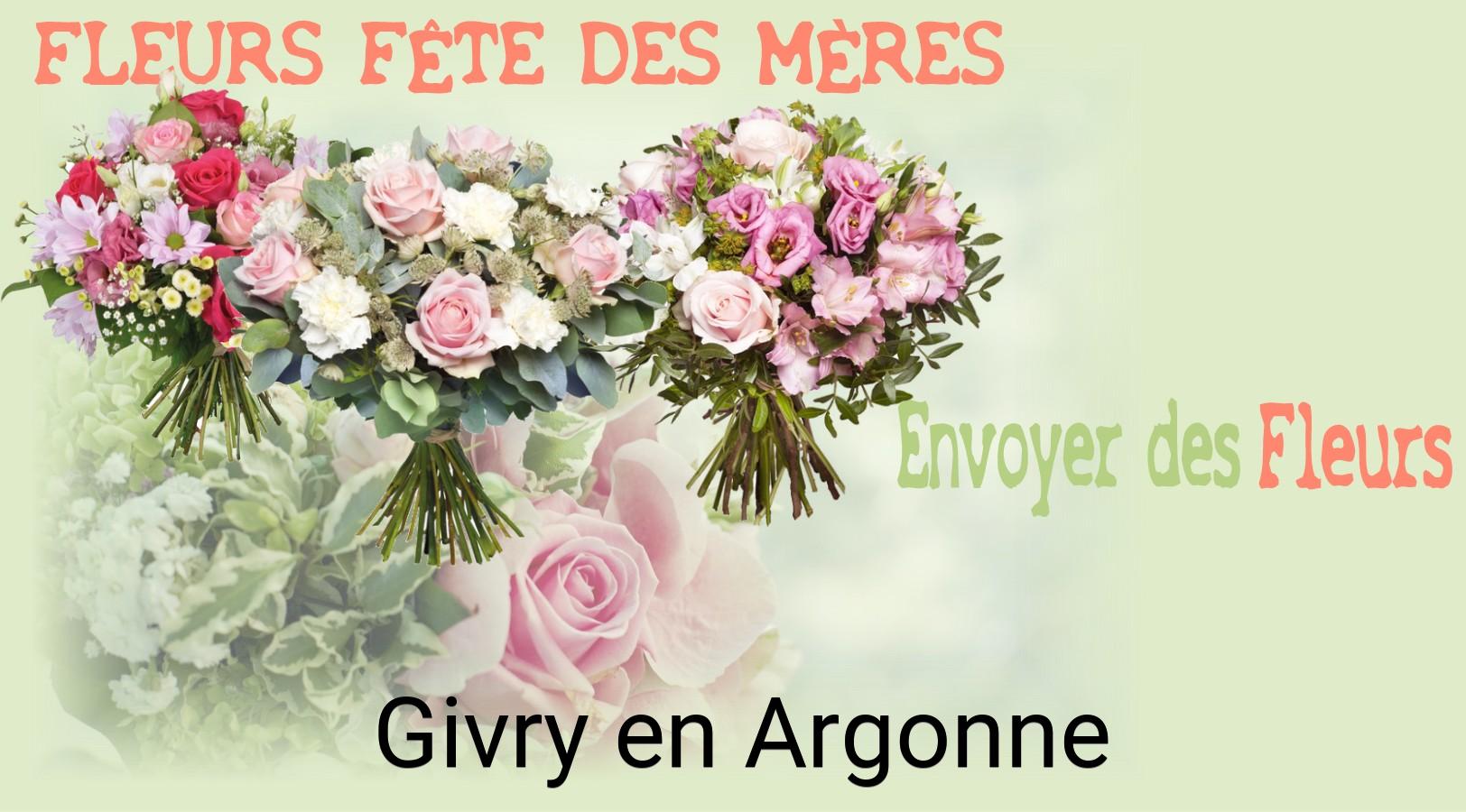 Bouquet de Fête des Mères livré à Givry-en-Argonne